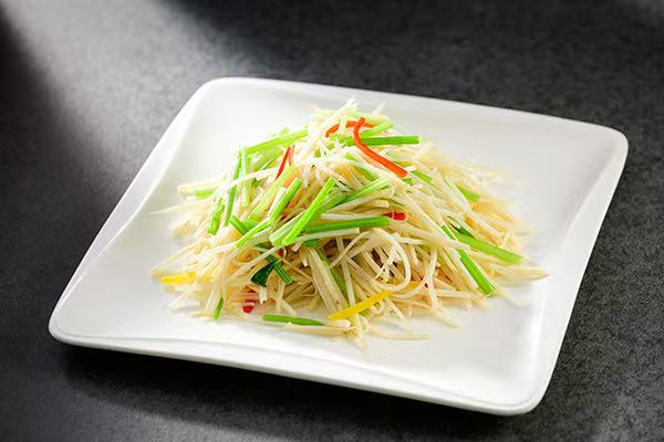 麦芹炒莲菜